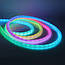 Неон гнучкий 5 м Розумна неонова LED стрічка луската з пультом у вигляді каната, фото 9