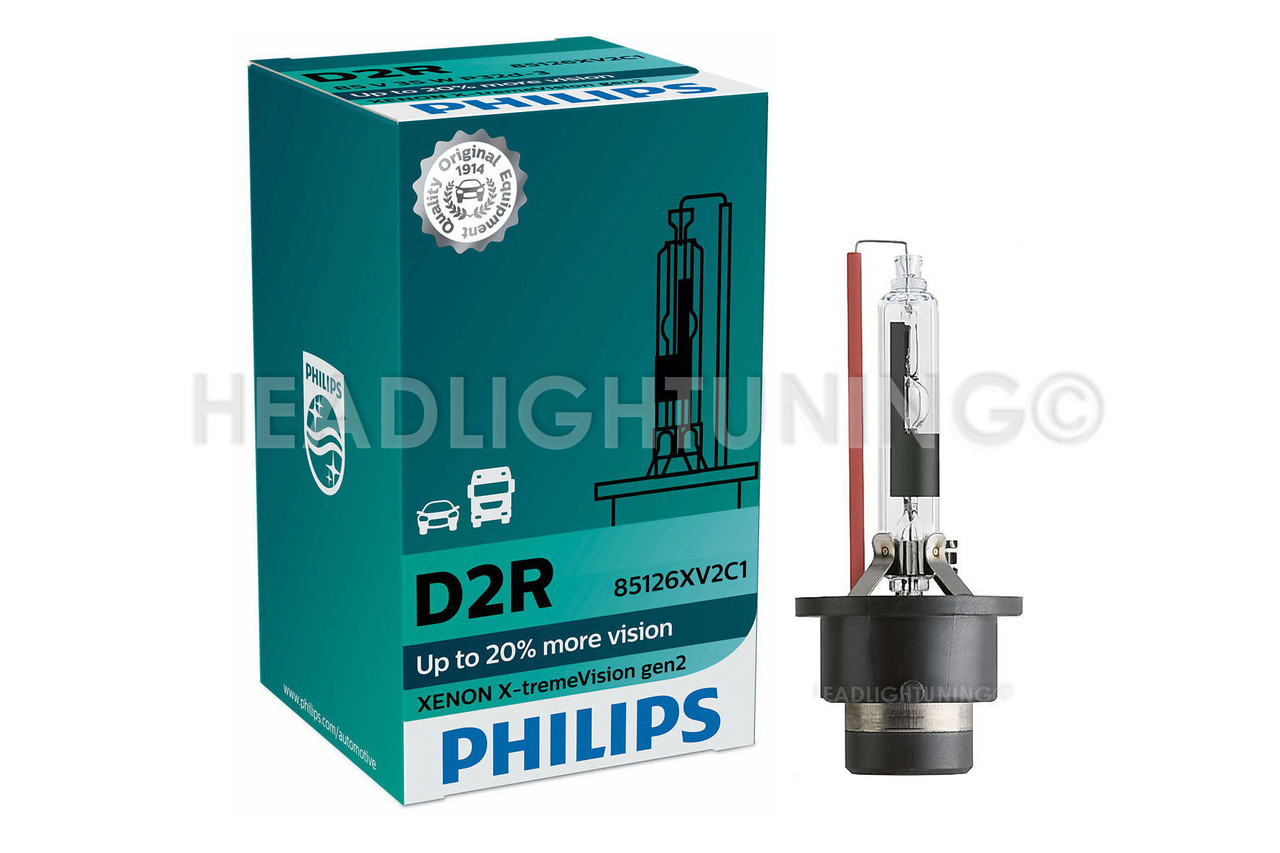 Ксенонова лампа Philips D2R X-tremeVision gen2 85126XV2C1 +150%, фото 1