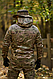 Військова куртка чоловіча мультикам, камуфляжна демісезонна куртка з капюшоном, одяг у стилі мілітарі - фото 8 - id-p2734241980