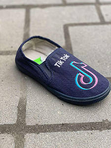 Мокасини дитячі джинсові (31-36) Україна