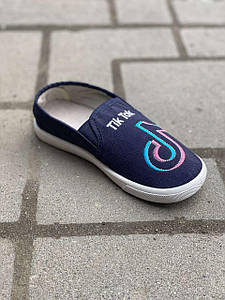 Мокасини дитячі джинсові (31-36) Україна