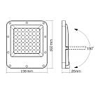 LED прожектор PREMIUM VIDEX F2 30W 5000K AC/DC12-48V, фото 7