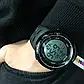 Годинник Skmei 1167BK Black чоловічий спортивний електронний годинник у чорному корпусі, фото 3