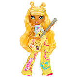 Лялька Rainbow High Junior High Rockband Санні, фото 3