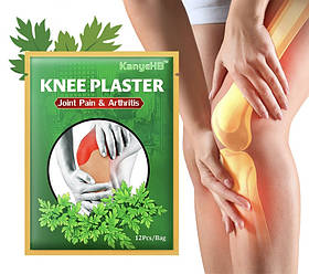 Пластир проти болів у суглобах і артриту (Knee Plaster Joint Pain & Arthritis) 12 шт.