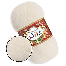 Alize Kid Mohair50, Світло-молочний No62