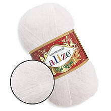 Alize Kid Mohair50, Білий No55