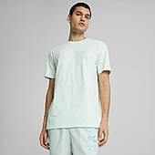 Футболка спортивна чоловіча Puma Ess Small No. 1 Logo Tee 682535 50 (блакитна, бавовна, повсякденна, бренд пума)