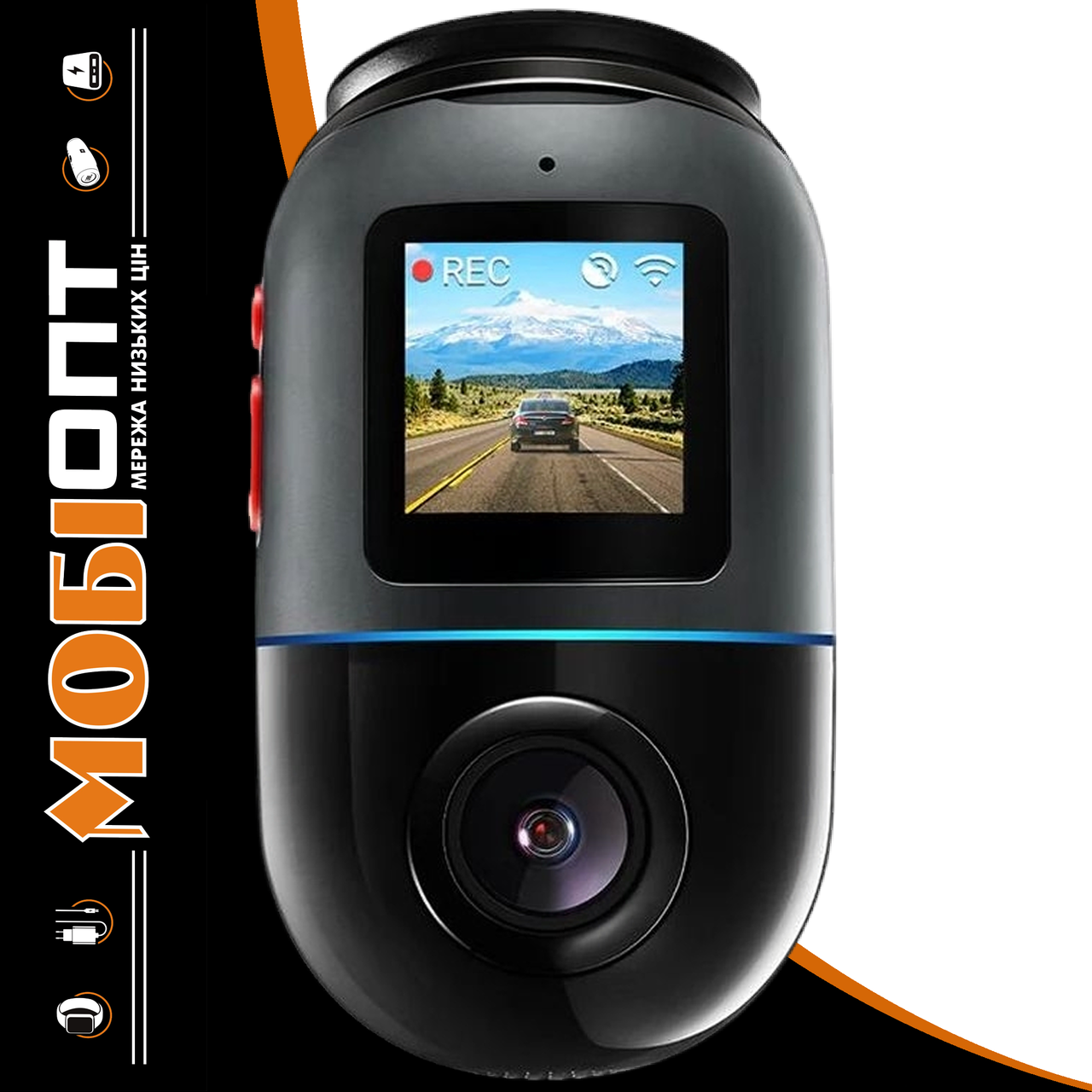 Відеореєстратор Xiaomi 70mai Dash Cam Omni X200 64G Black UA