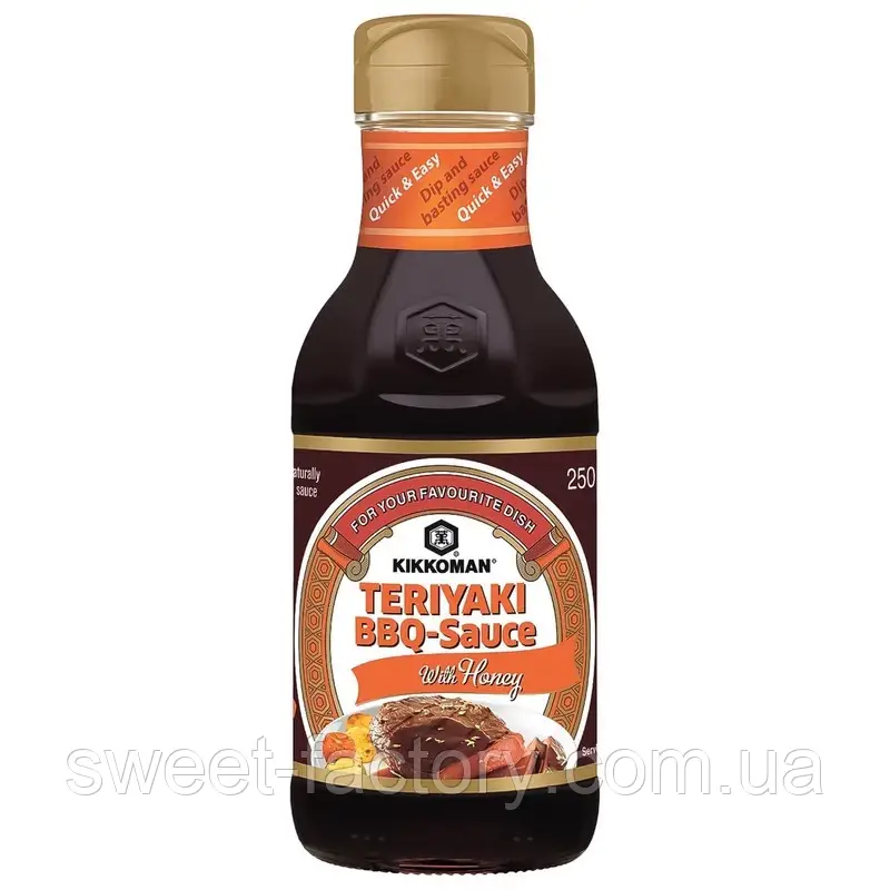 Соус Kikkoman Teriyaki BBQ Sauce Honey 250ml, фото 1