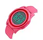 Годинник Skmei 1206RS Rose Red | Спортивний цифровий годинник з підсвіткою та водозахистом, фото 3