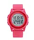 Годинник Skmei 1206RS Rose Red | Спортивний цифровий годинник з підсвіткою та водозахистом, фото 4