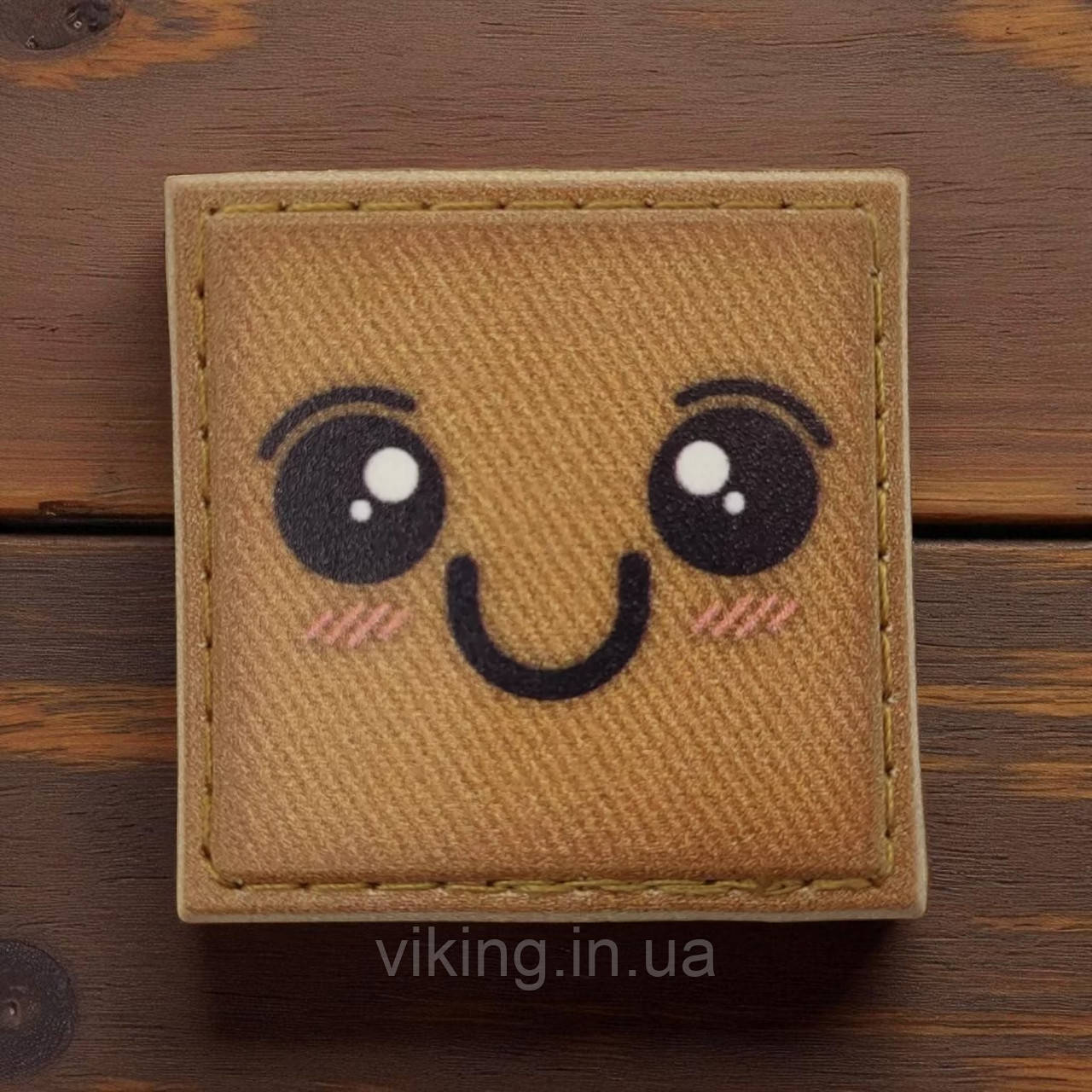 Патч / шеврон у вигляді Смайлика № 4, фото 1