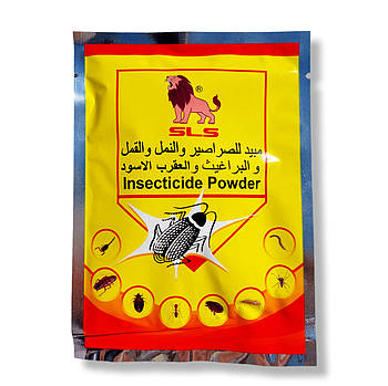 Інсектицидний порошок від усіх комах Max Killer (Сила Лева) 20 г