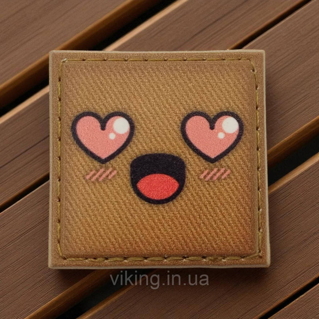 Патч / шеврон у вигляді Смайлика № 6, фото 1