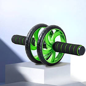 Колесо ролик для преса Тренажер колесо для фітнесу подвійне Double wheel