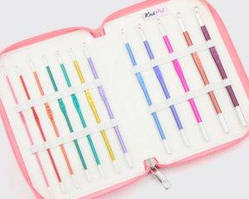 Набір алюмінієвих гачків KnitPro Zing SINGLE ENDED GRANDE 12 шт