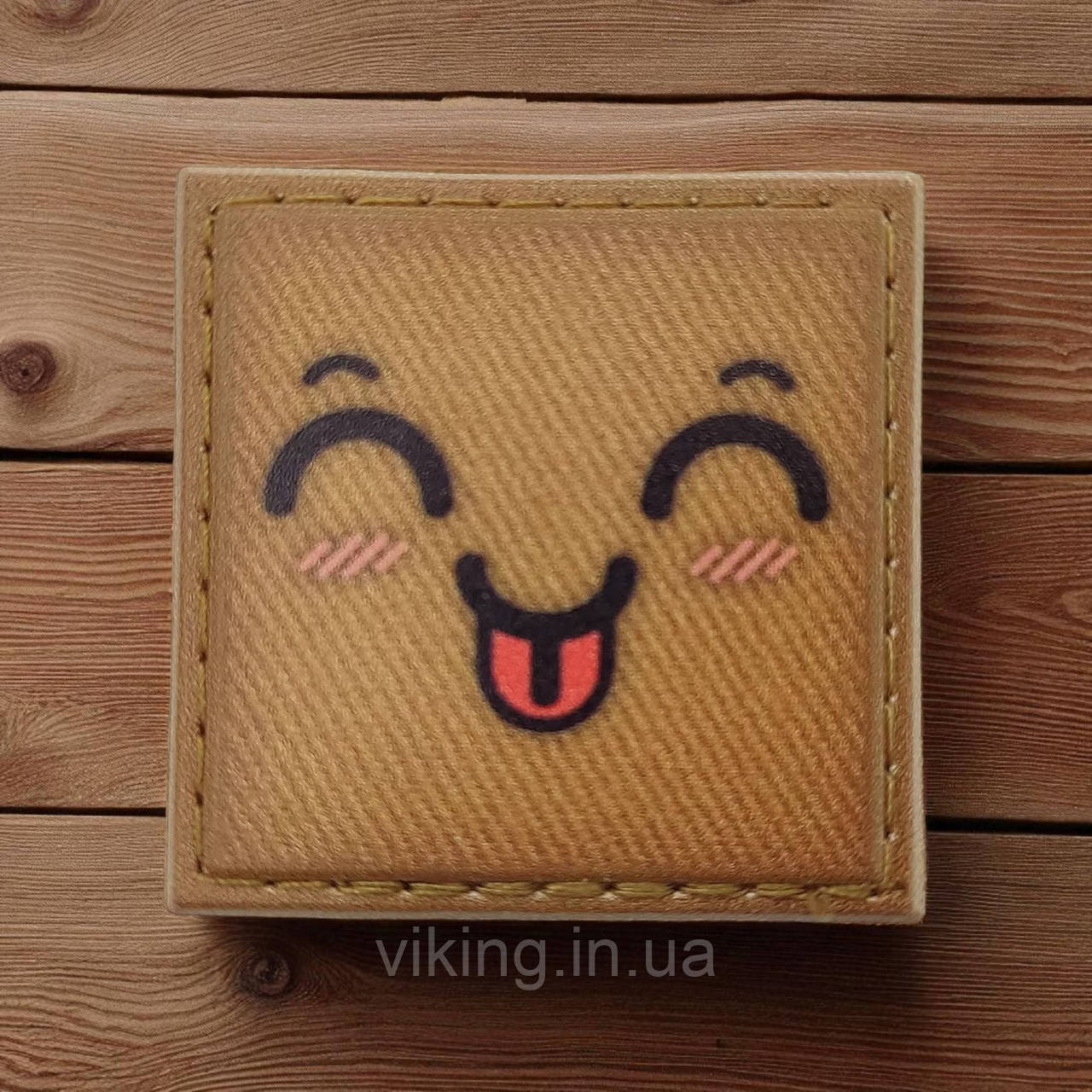 Патч / шеврон у вигляді Смайлика № 11, фото 1