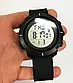 Годинник Skmei 1213BK Black | Спортивний цифровий годинник чорний, фото 7