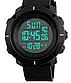 Годинник Skmei 1213BK Black | Спортивний цифровий годинник чорний, фото 10