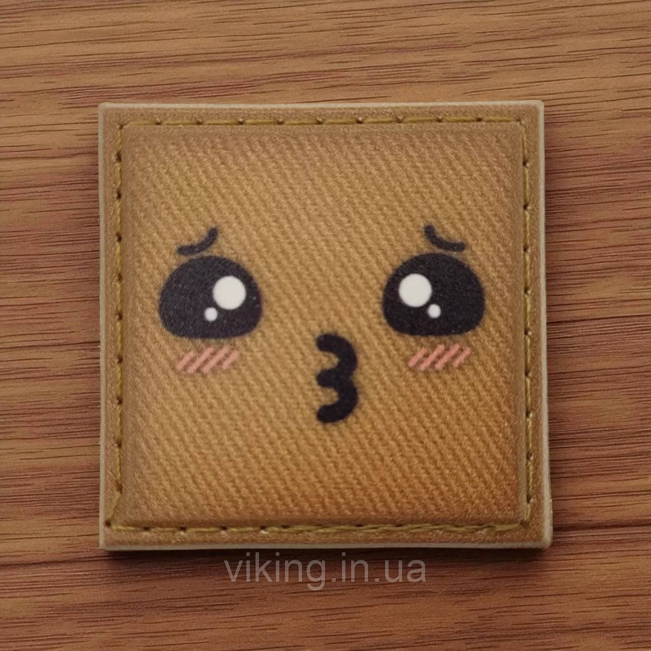 Патч / шеврон у вигляді Смайлика № 15, фото 1