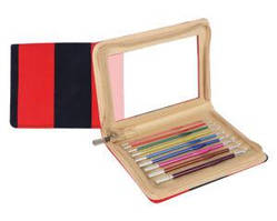 Набір алюмінієвих гачків KnitPro Zing SINGLE ENDED 9 шт