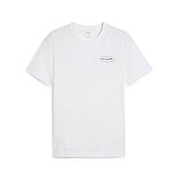 Футболка спортивна чоловіча Puma Graphics 3 Circles 684834 02 (біла, бавовна, повсякденна, бренд пуму)