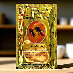 Інсектицид від тарганів та мурах Cockroaches killer порошок Shenke, 8 г