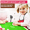 Силіконовий килимок кондитерський для розкочування тіста 50х70 см 5070LI салатовий, фото 9