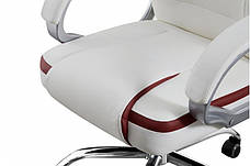 Стілець комп'ютерний Торрент Мікс меблі, колір  білий, фото 5