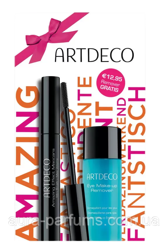 Artdeco Amazing Effect Mascara & Eye Make-up Remover Туш для вій 6 мл + засіб для зняття макіяжу 40 мл