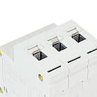 Автоматичний вимикач Lightwell MCB 3P 25A (DZ47-63 C25), фото 3