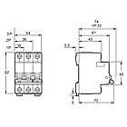 Автоматичний вимикач Lightwell MCB 3P 25A (DZ47-63 C25), фото 5