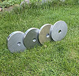 Блін диск для штанги або гантелей 4кг сталевий металевий W_0239, фото 3