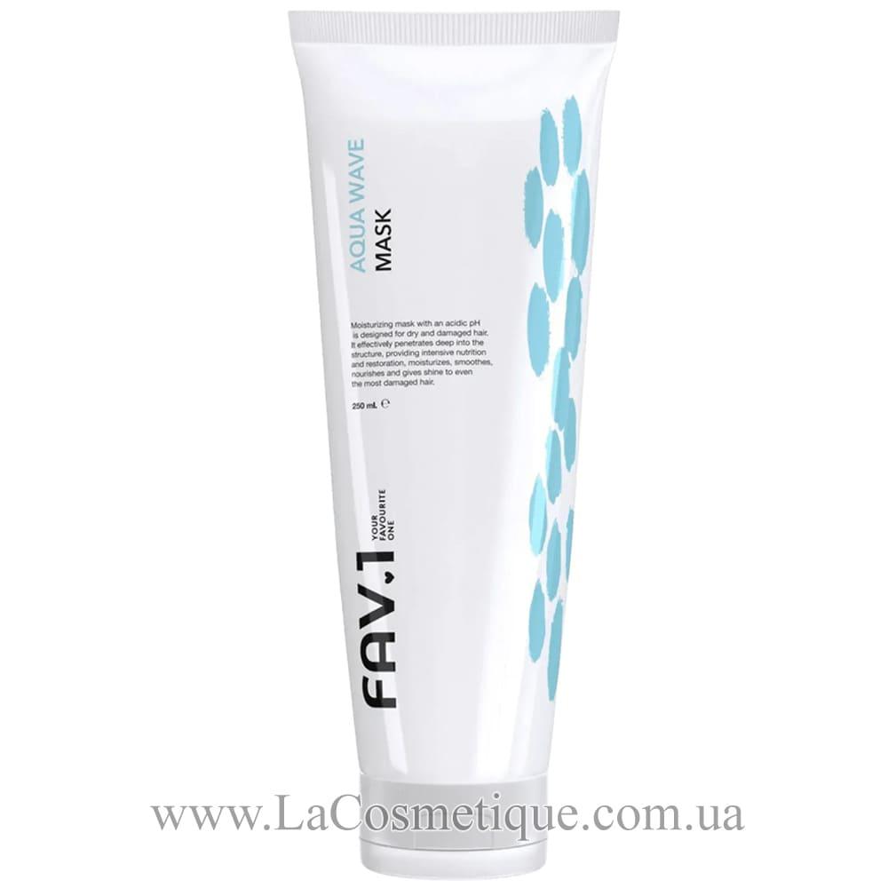 Зволожуюча маска для сухого волосся FAV.1 aqua wave mask 250 мл, фото 1