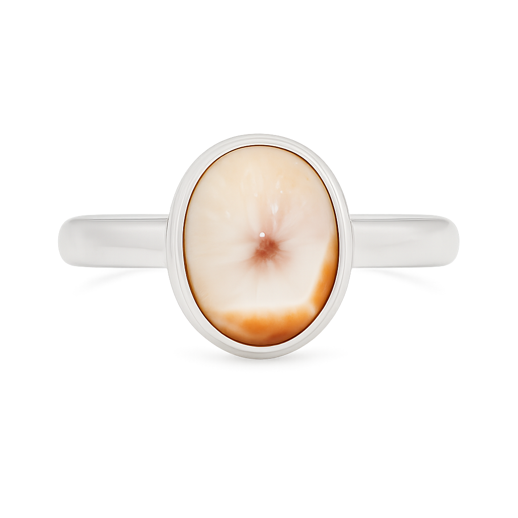 Натроліт срібна каблучка, 0576ЛН, фото 1