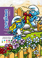 Розмальовка Disney за номерами Hachette / Coloriages mystères - Schtroumpfs Tome 2