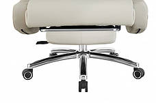 Стілець комп'ютерний Мустанг Мікс меблі, колір бежевий, фото 3