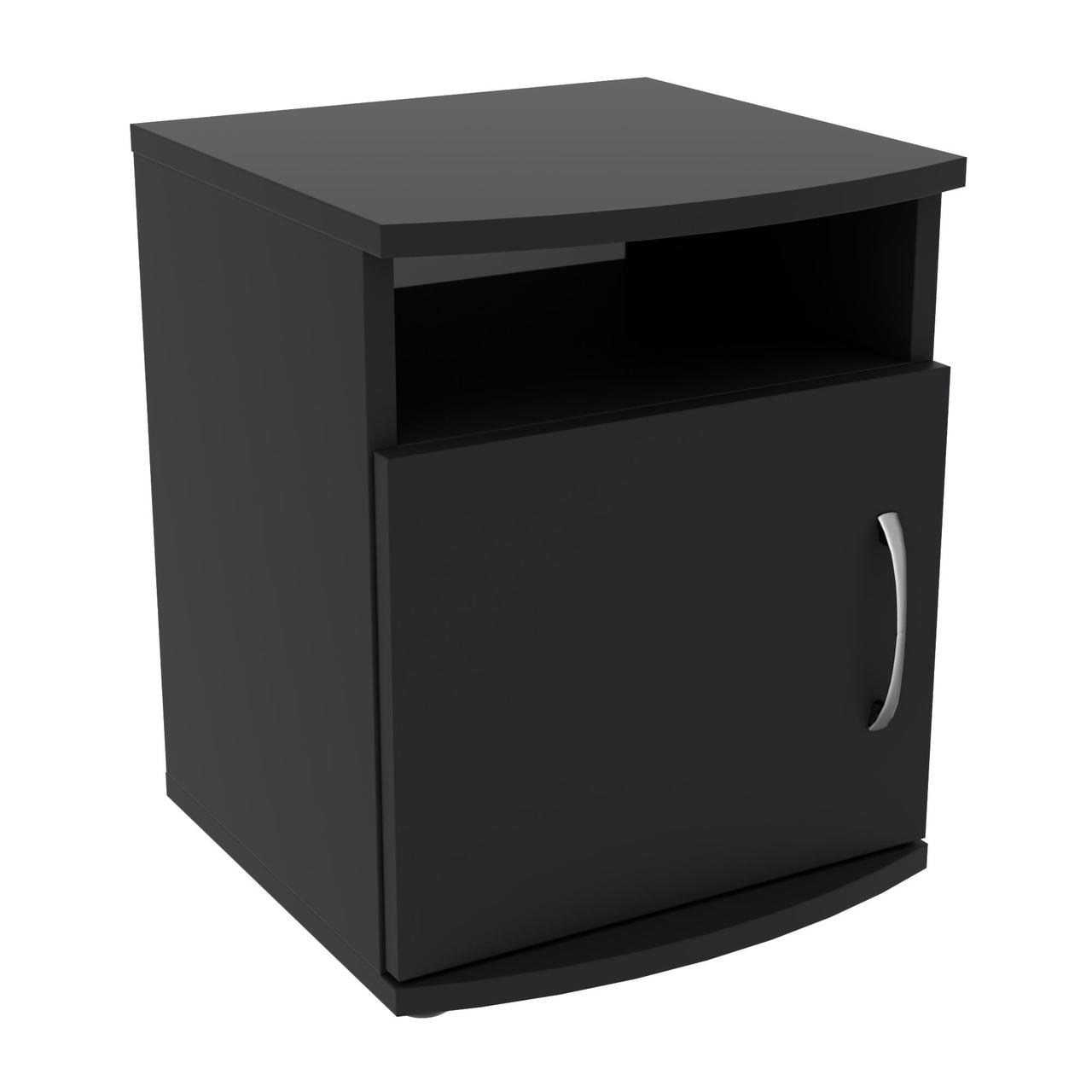 Тумба приліжкова V-2, Антрацит, 350/350/450, фото 1