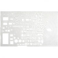 Від 10 шт. Лінійка військова тактична 22см "Irbis" купит оптом