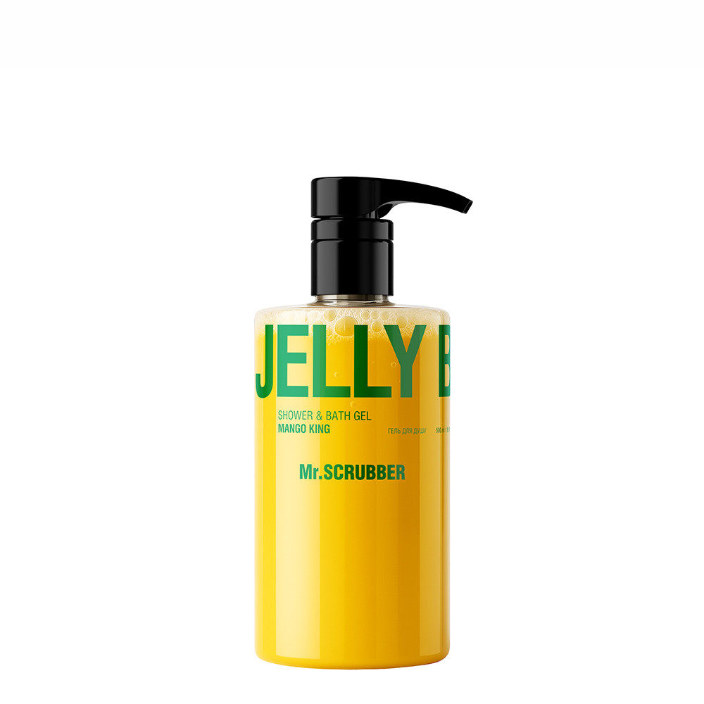 Гель для душа Mr.Scrubber Jelly Bubbles Mango King 500 мл, фото 1
