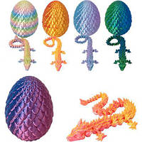 Рухлива 3D іграшка "Дракон у яйці" 113г 13*9см (01) купить оптом