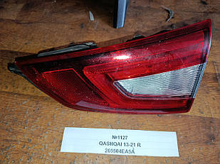 №1127 Ліхтар задній правий 265504ea5a для Nissan Qashqai 13-21