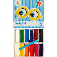 Від 2 шт. Пластилін 10+2 кольорів по 12 г.,GAMMA UA 200320 купити дешево оптом в інтернет-магазині