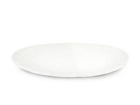 Тарілка 180 мм біла кругла без ламінації, 100 шт/уп, 2600 шт/ящ.