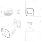5 Мп відеокамера Provision-ISR I2-350A-28 (2.8 мм) для системи відеонагляду, фото 5