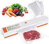 Плівка для вакуумного пакування в рулонах для вакууматора 5м х 30см 5шт, фото 3