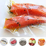 Плівка для вакуумного пакування в рулонах для вакууматора 5м х 30см 5шт, фото 4