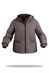 Куртка жіноча Freever NF 10057 коричнева