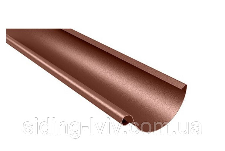 Ринва 150 мм металева сталева водостічна система Flamingo 3 м, фото 1